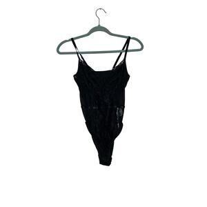 NWT Cupshe black lacey bodysuit ligerie size small